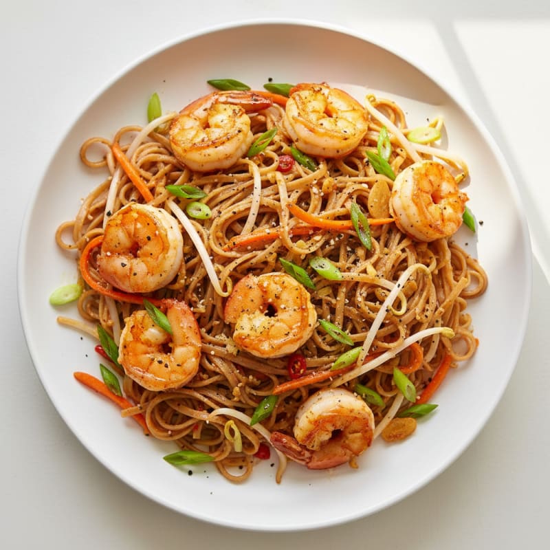 Zesty Chili-Lime Shrimp Pad Thai