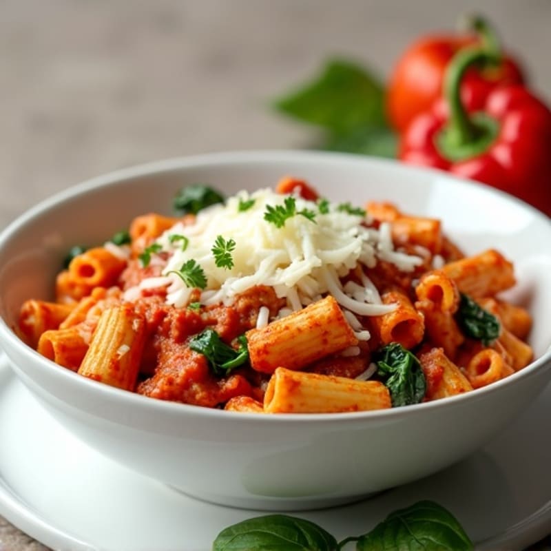 Protein-Packed Turkey and Veggie Baked Ziti