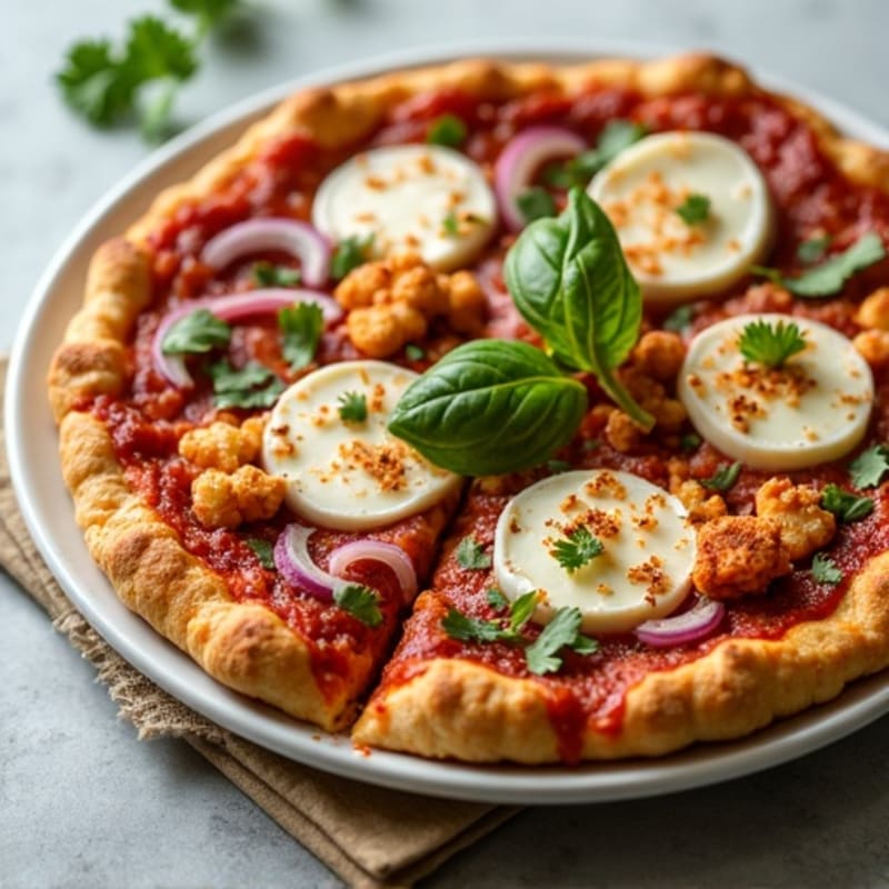 Crispy Sheet Pan BBQ Chicken Pizza