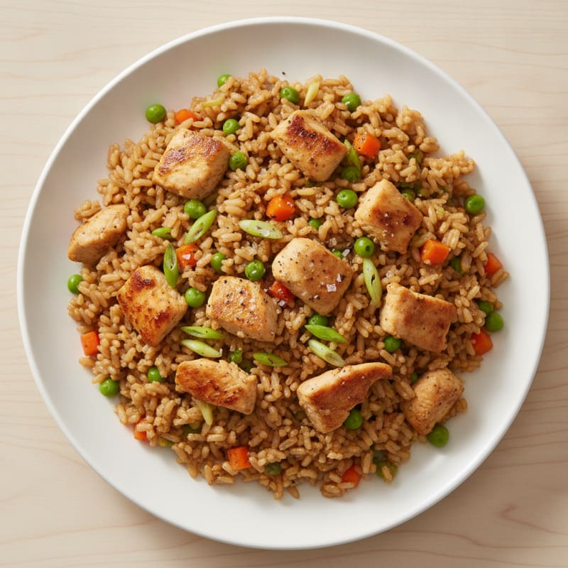 Chicken and Vegetable Fried Rice