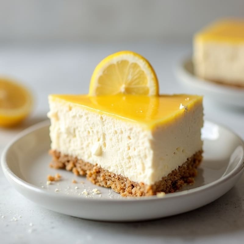 Creamy Greek Yogurt Protein Cheesecake