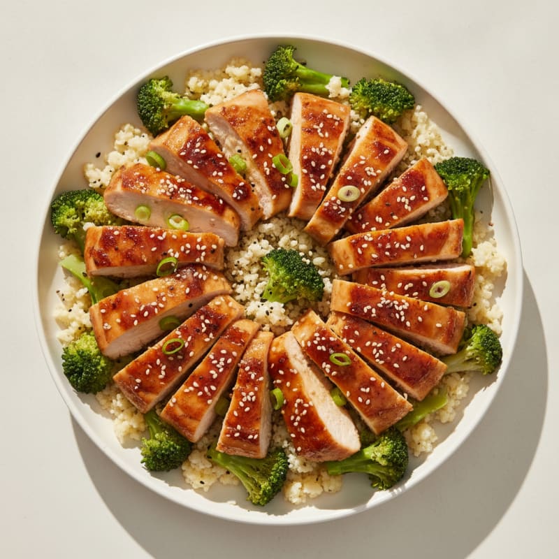 Teriyaki Glazed Chicken Thighs