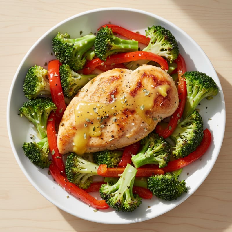 Sheet Pan Lemon Herb Chicken and Veggies