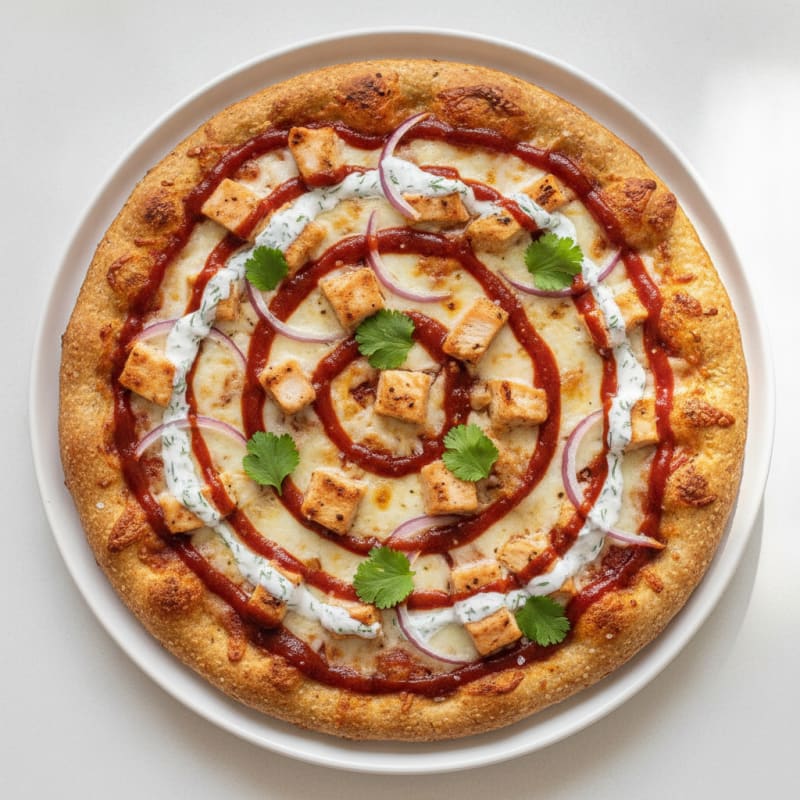 BBQ Ranch Chicken Pizza