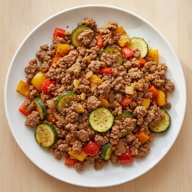 Lean Beef and Vegetable Skillet