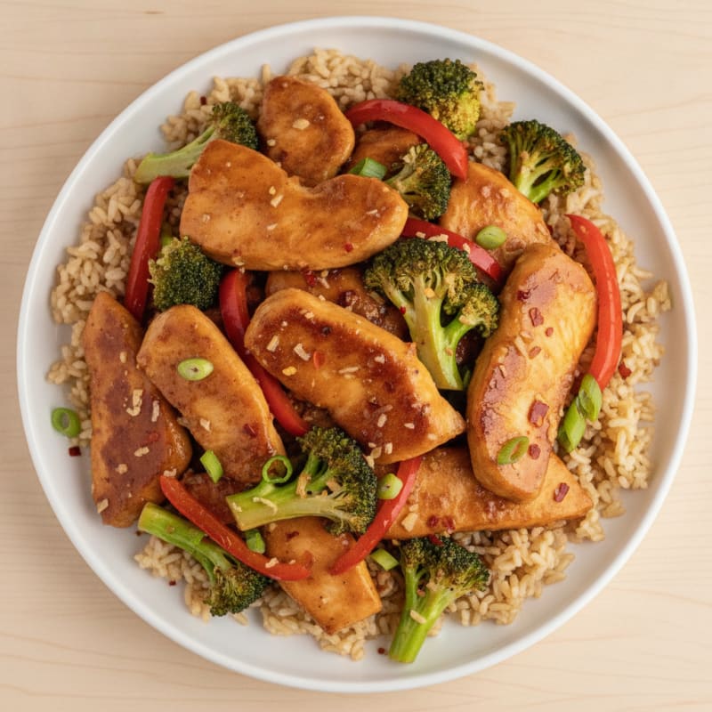 General Tso's Chicken Stir-Fry