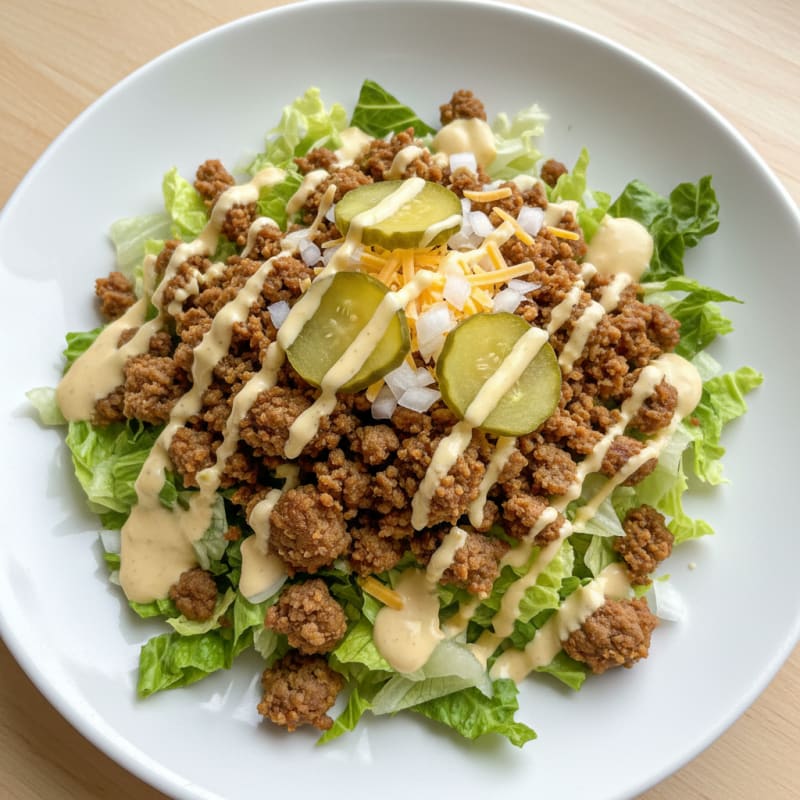 Crispy Beef Big Mac Bowl