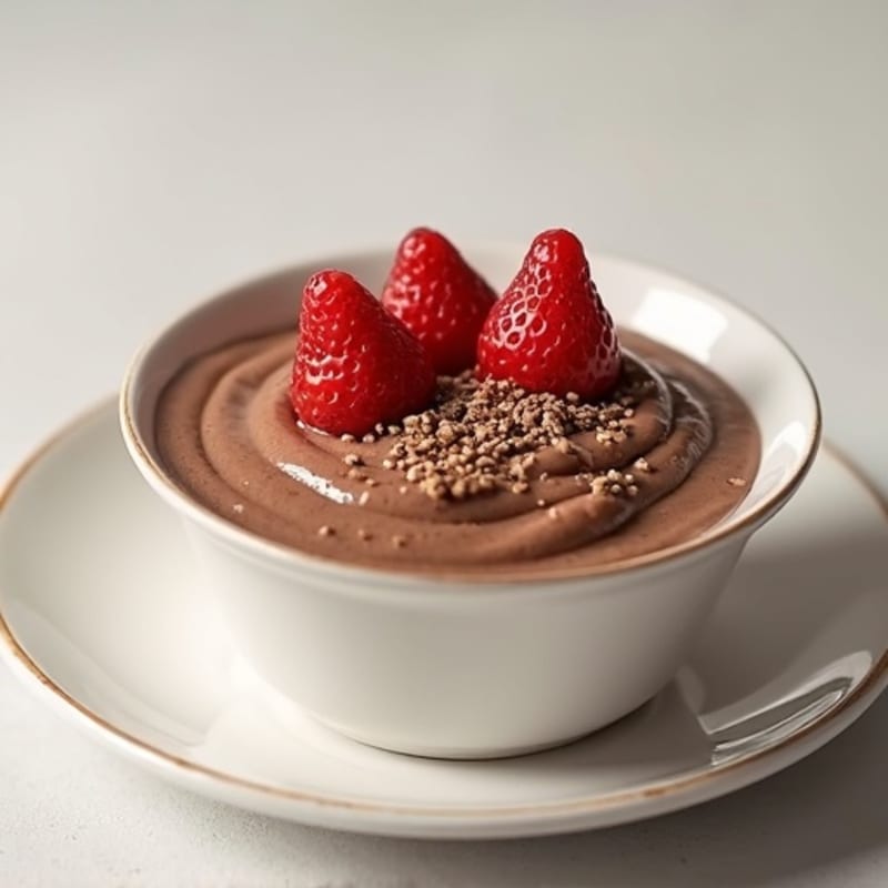 Greek Yogurt Chocolate Protein Pudding