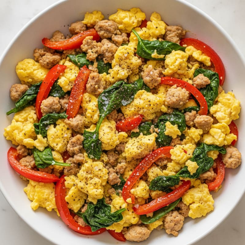 Savory Egg and Veggie Scramble