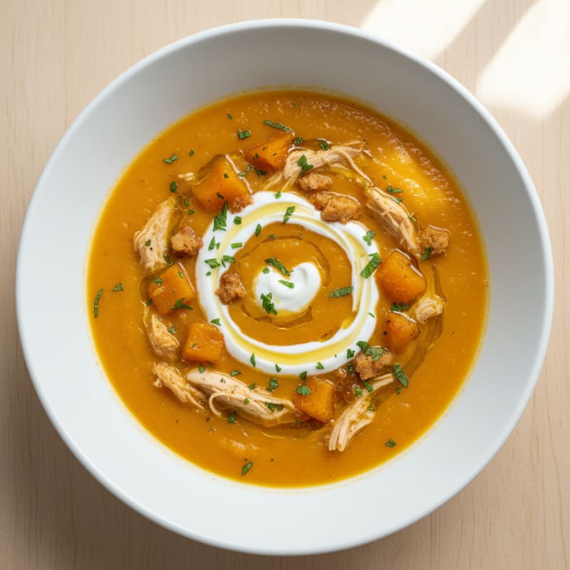 Creamy Roasted Butternut Squash Soup