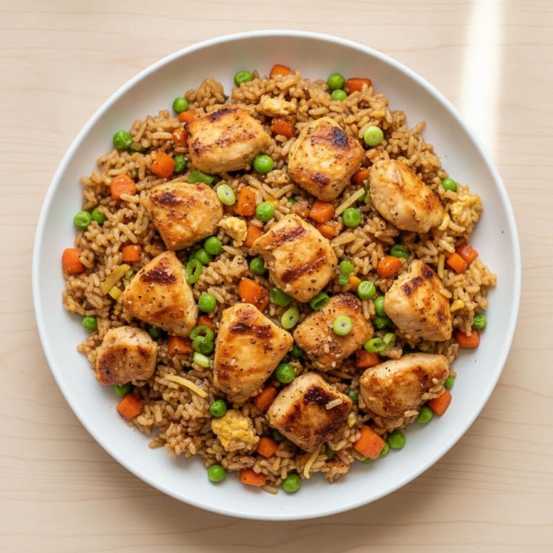 Chicken Fried Rice Skillet