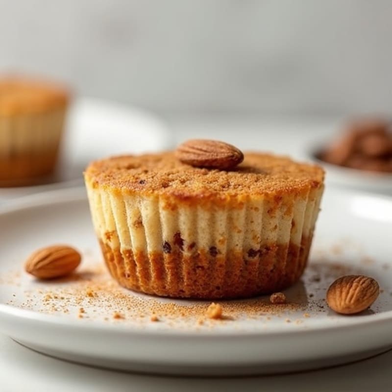 Protein-Packed Almond-Coffee Mini Cakes