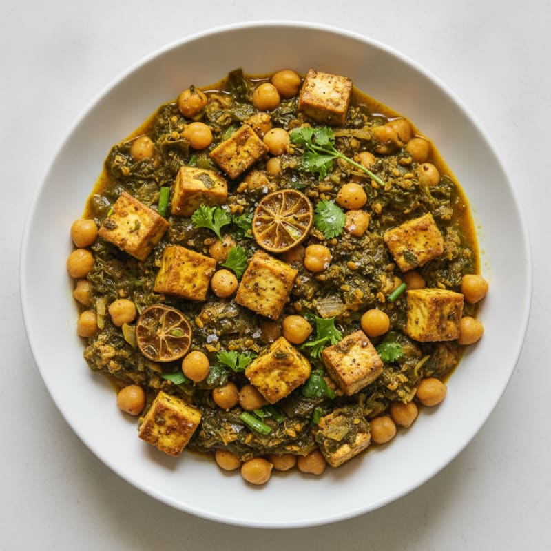 Persian Herb and Chickpea Stew