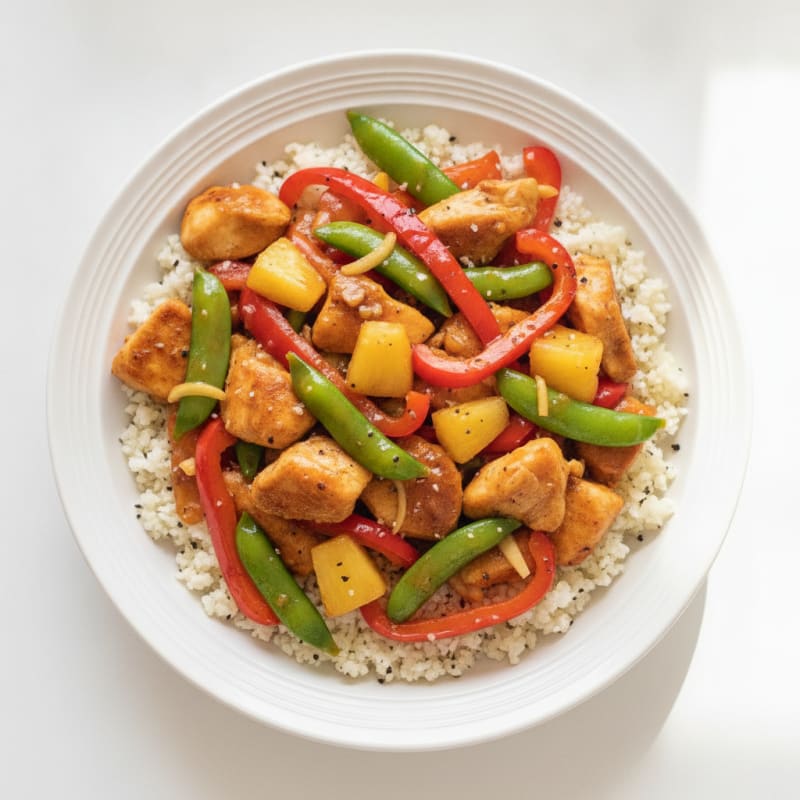 Sweet and Sour Chicken Stir-Fry