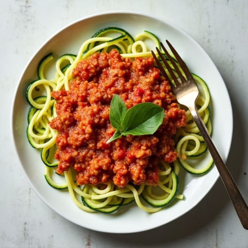 Protein-Packed Turkey and Zucchini Noodle Marinara