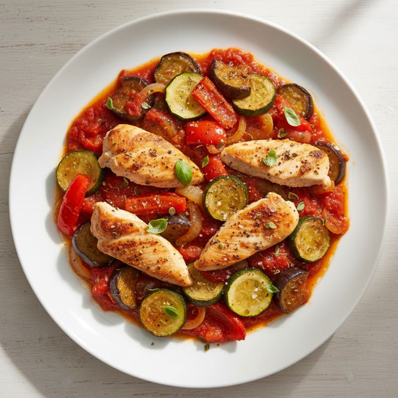 Zesty Roasted Vegetable Ratatouille