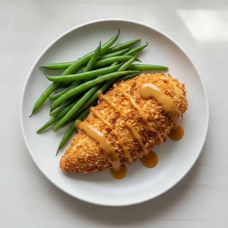 Buttermilk Fried Chicken with Honey Mustard