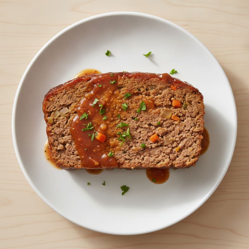 Classic Homestyle Meatloaf with Savory Glaze