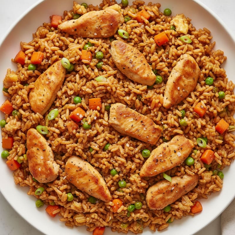 Chicken Fried Rice Skillet