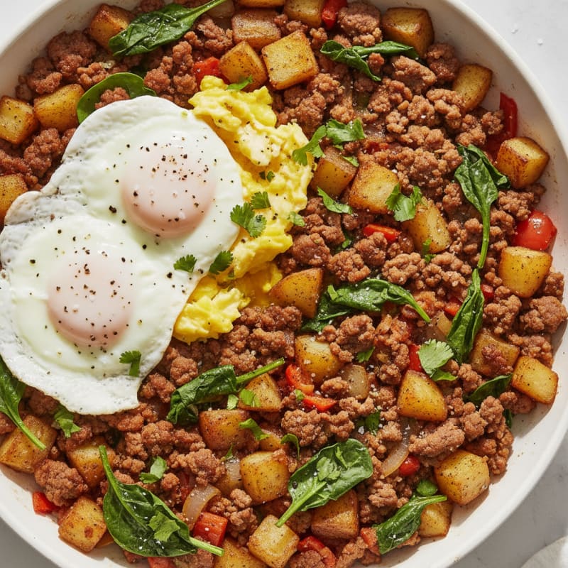 Chorizo and Potato Breakfast Skillet
