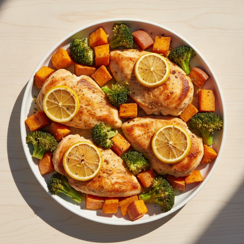 Sheet Pan Lemon Herb Chicken