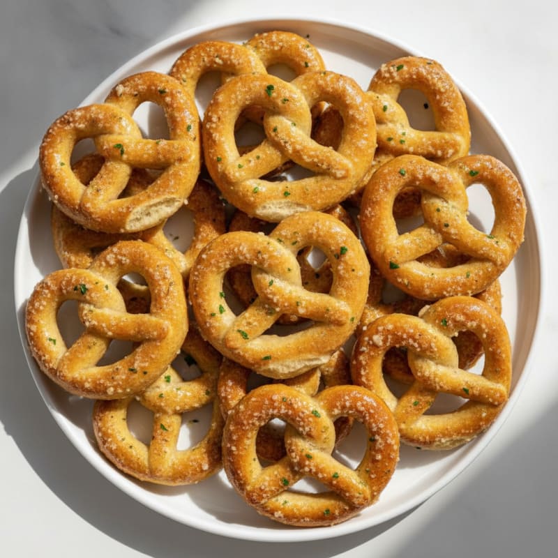 Garlic Parmesan Pretzel Bites