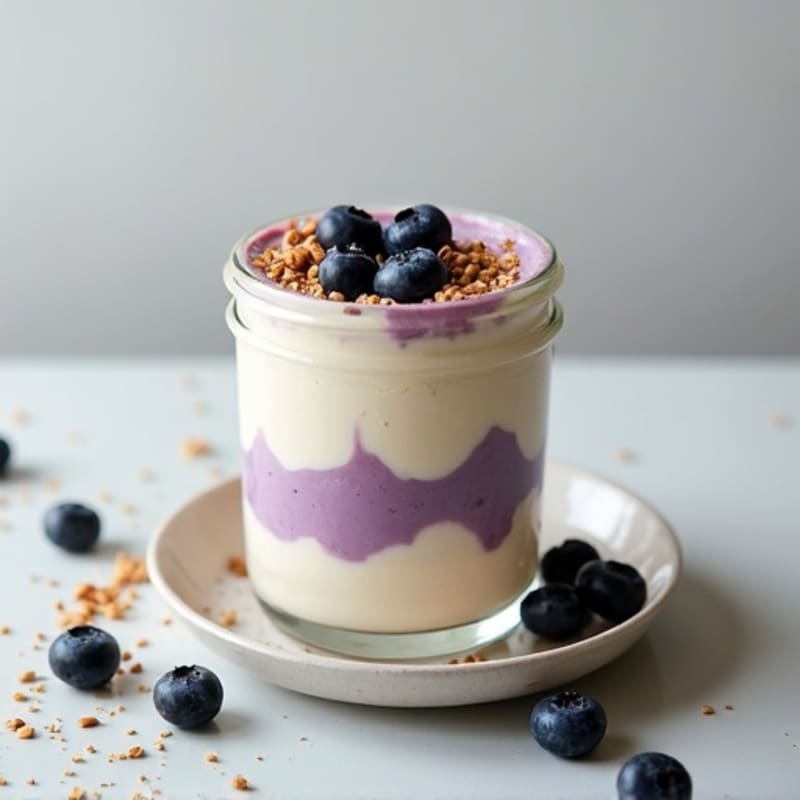 Greek Yogurt Protein Pudding with Almond Butter