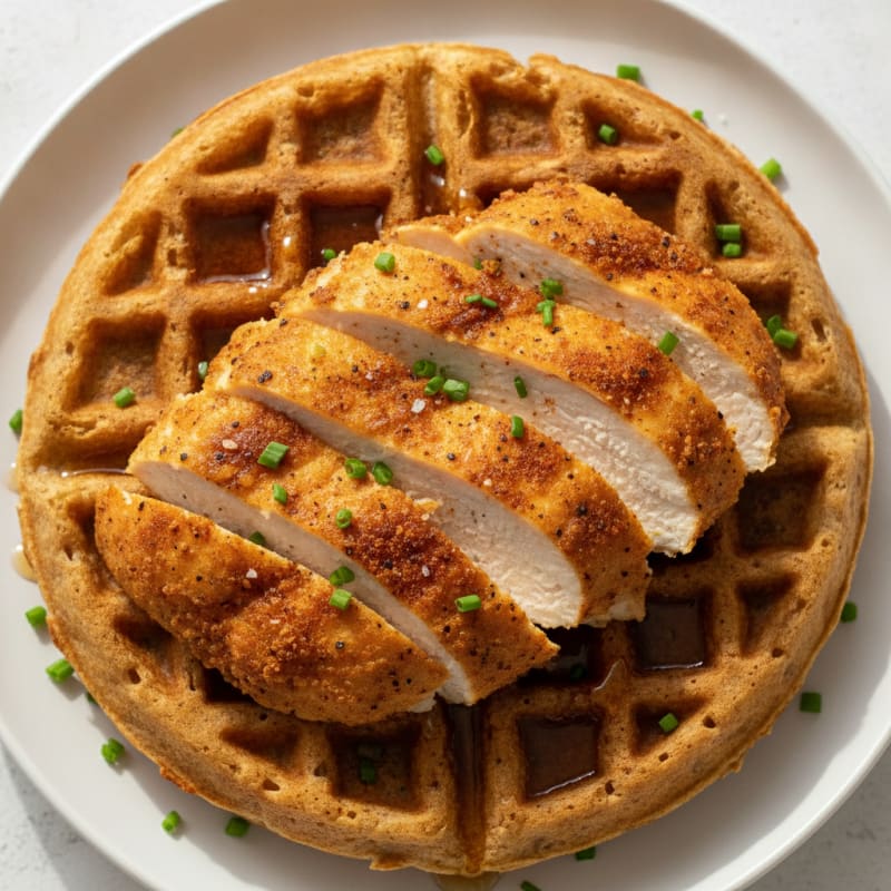 Golden Chicken & Waffles