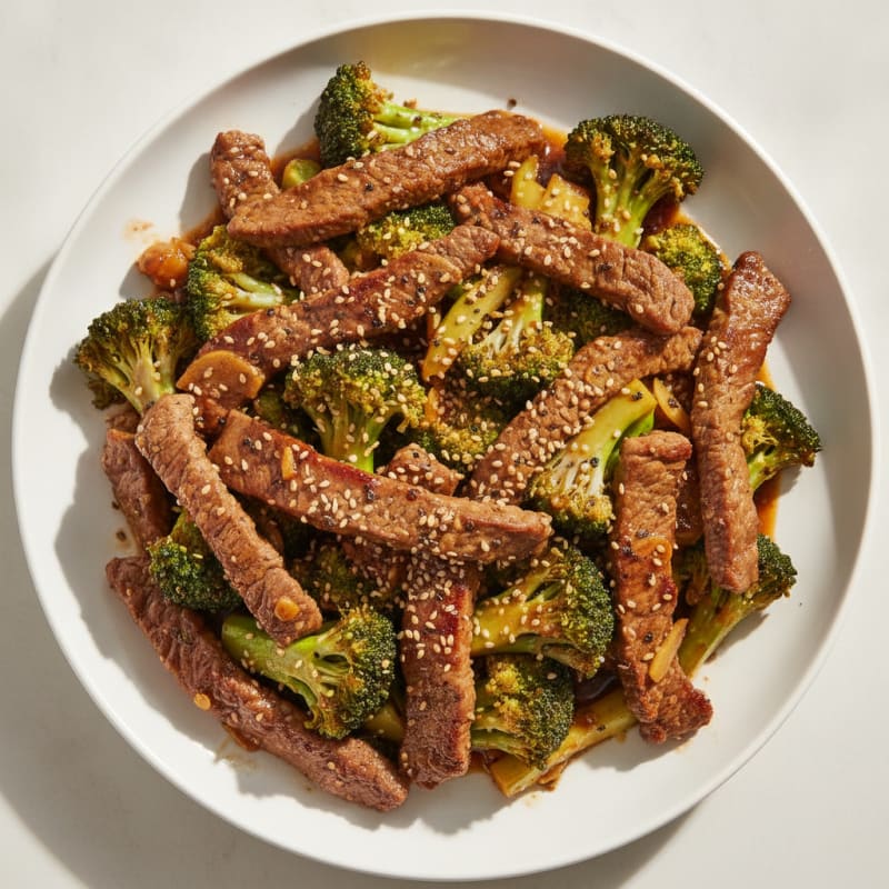 Garlic Beef and Broccoli Stir-Fry