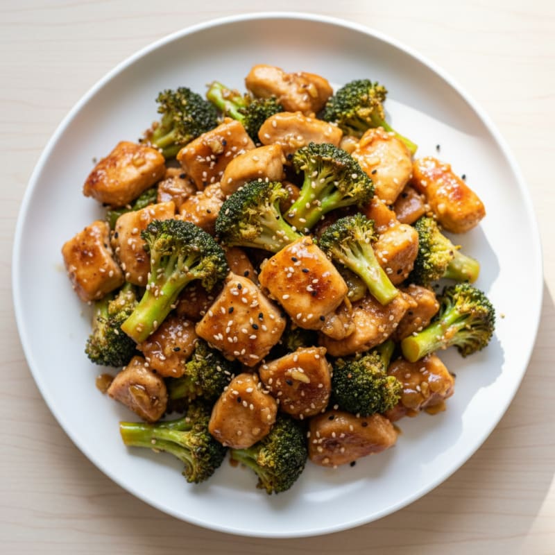Teriyaki Chicken and Broccoli Stir-Fry
