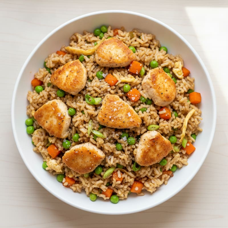 Clean Chicken Fried Rice