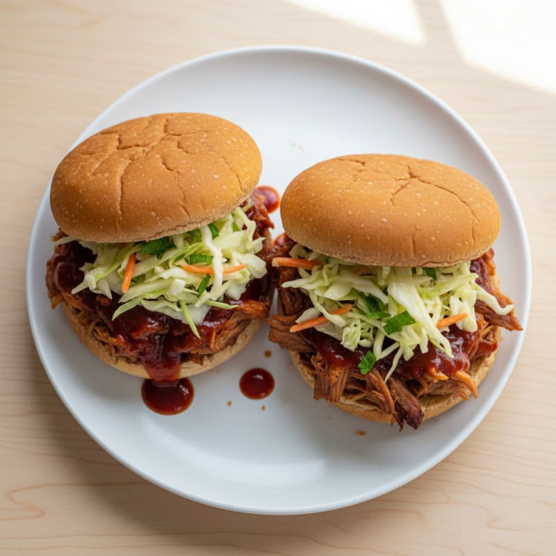 Smoky BBQ Pulled Pork Sandwiches