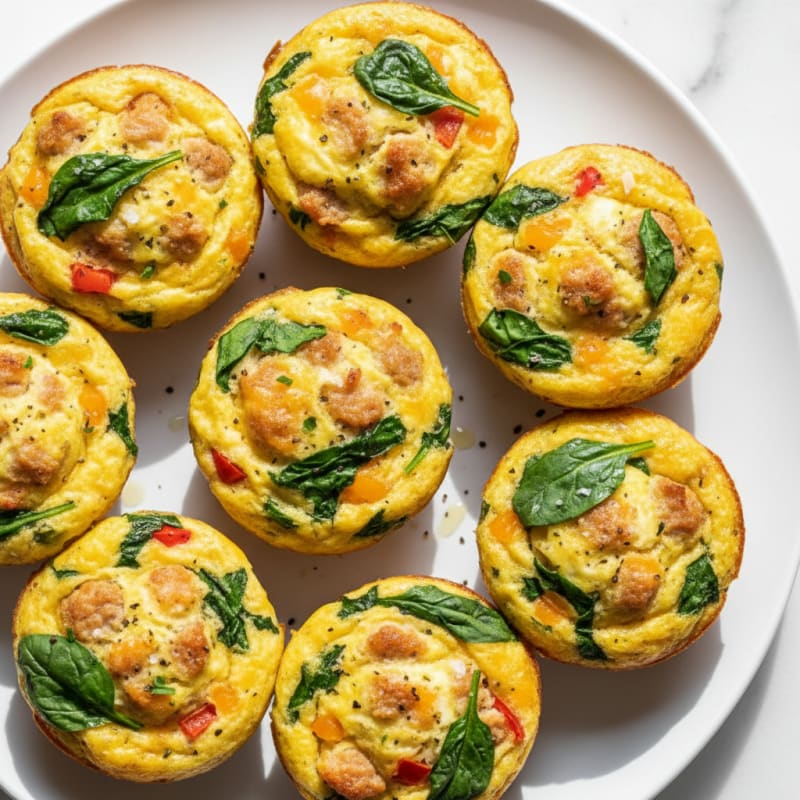 Baked Egg and Cheese Muffins