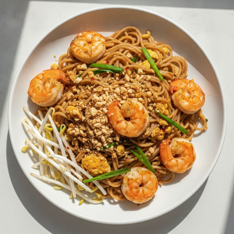 Shrimp Pad Thai Noodles