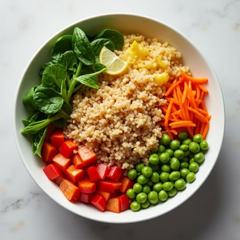 Citrus-Ginger Tuna Power Bowl with Brown Rice