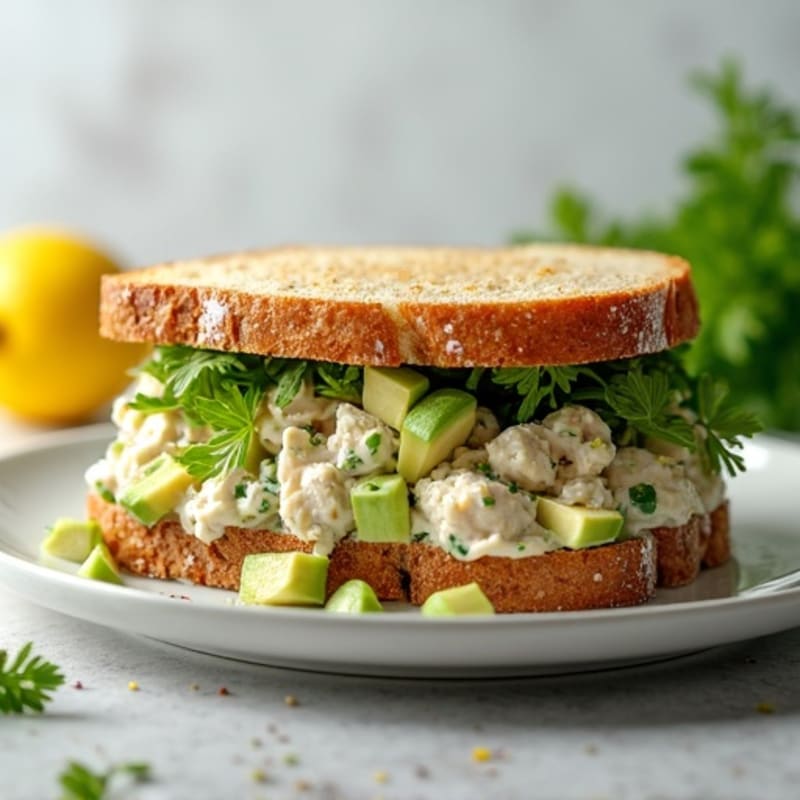 Fresh Herb Chicken Salad Sandwich