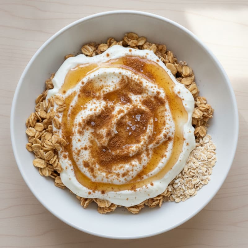 Sweet Protein Yogurt Oat Bowl
