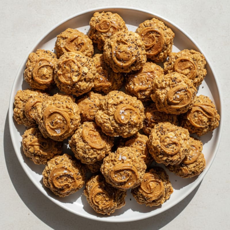 Protein-Packed Peanut Butter Honey Oat Bites