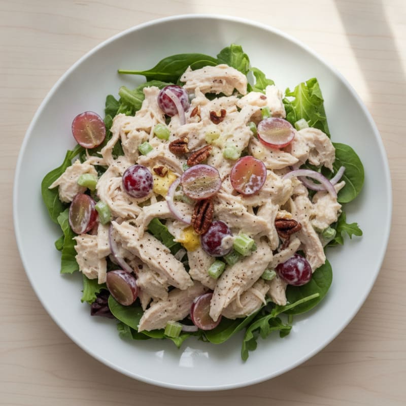 Chicken Salad with Grapes and Pecans