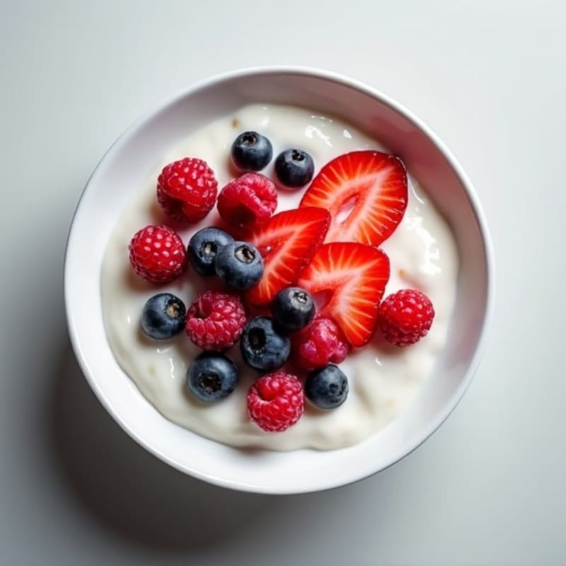 Creamy Greek Yogurt Protein Bowl with Berries
