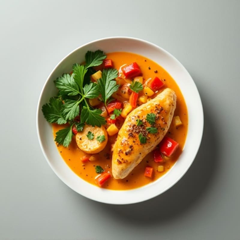 Creamy Thai Coconut Chicken Curry