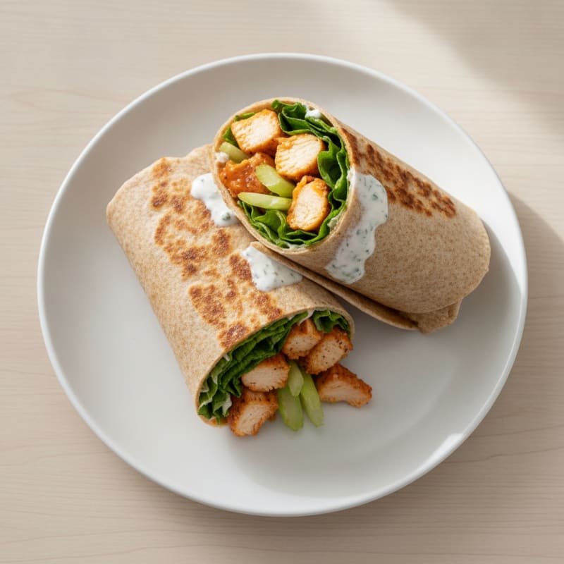 Buffalo Ranch Chicken Wrap