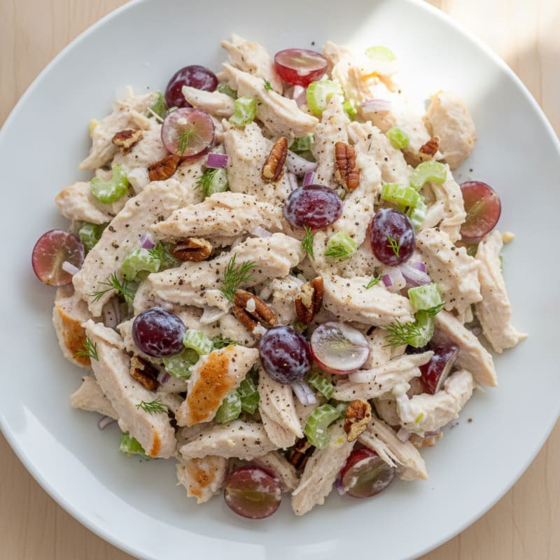 Chicken Salad with Grapes and Pecans
