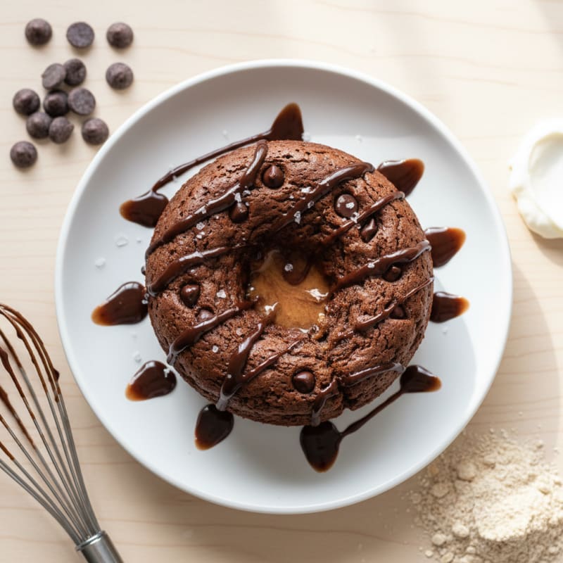 Creamy Chocolate Protein Mug Cake
