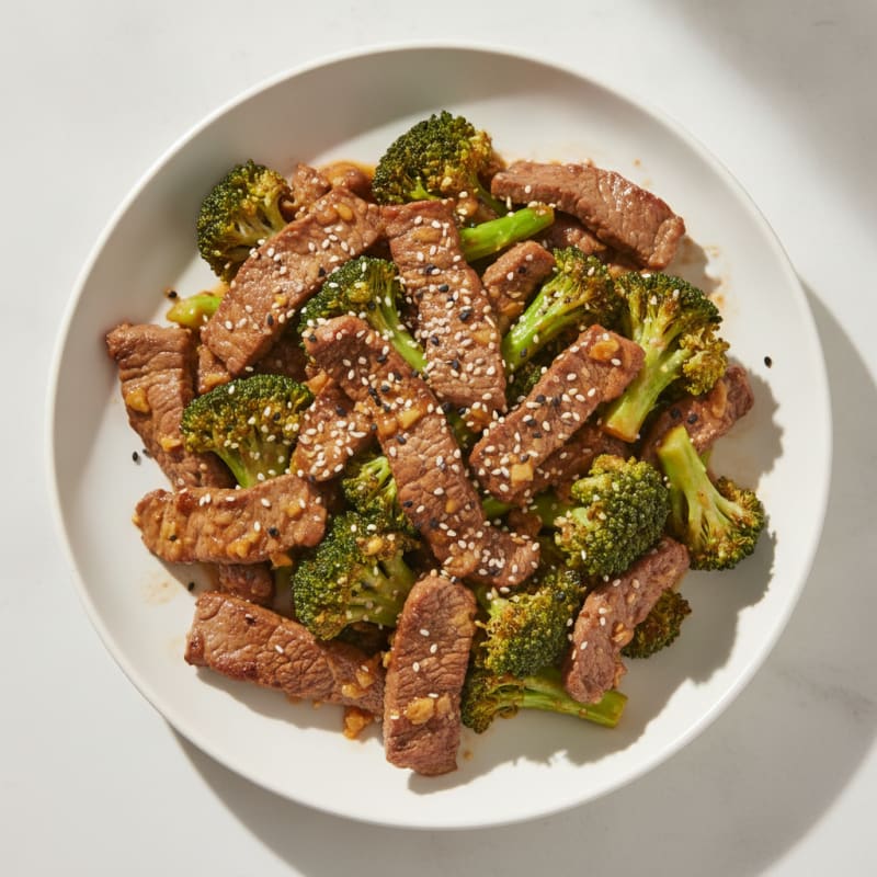 Sesame Beef and Broccoli Stir-Fry