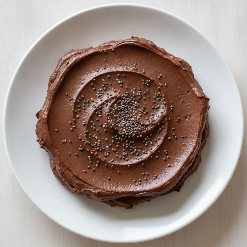 Creamy Chocolate Protein Pudding with Chia