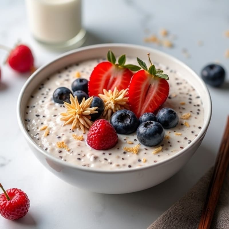 Silky Coconut Cream Chia Pudding