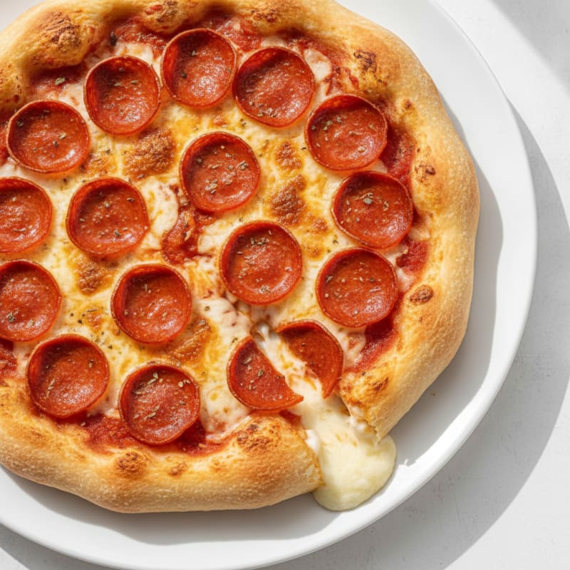 Stuffed Crust Pepperoni Pizza