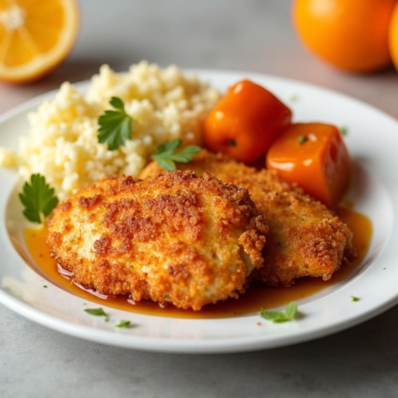 Crispy Low Calorie Orange Chicken