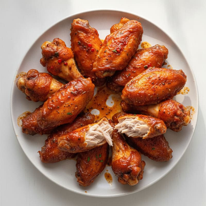 Spicy BBQ Chicken Wings